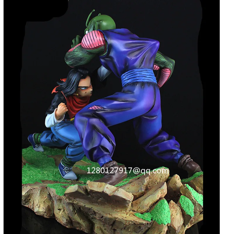 Статуя Dragon Ball Z Android 17 VS Piccolo Jr. Полноразмерный портрет Lapis бюста аниме GK экшн