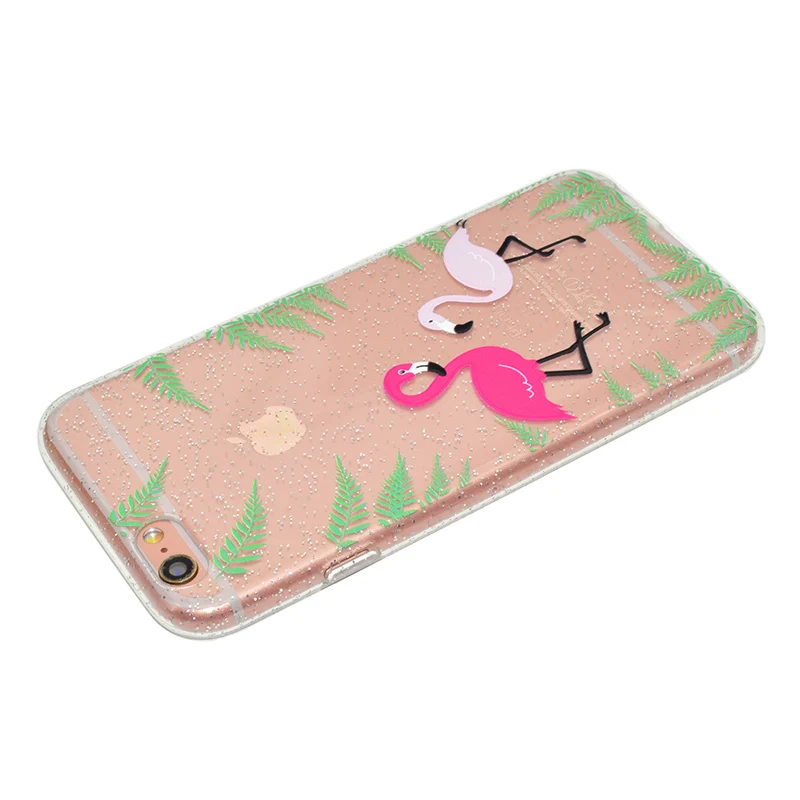 cute cartoon glitter silicone case iphone 5 6 s 7 plus (28)