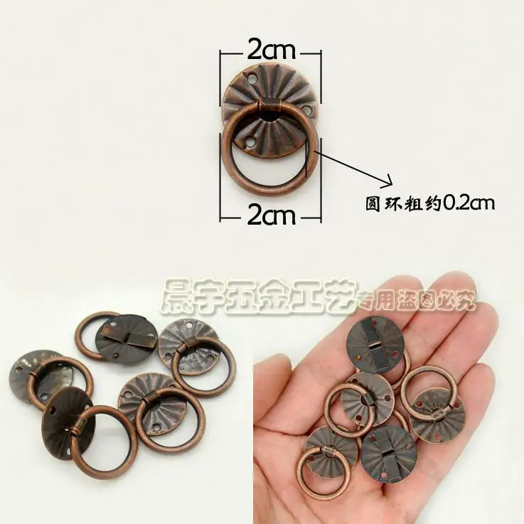 Popular Antique Drawer Pull-Buy Cheap Antique Drawer Pull Lots 20mm 10pcs red bronze small wooden gift wine box handles hardware furniture knobs antique drawer pulls - Popular Antique Drawer Pull-Buy Cheap Antique Drawer Pull Lots