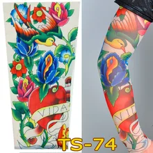 Мужская мода нейлон Временные татуировки рукав Чулки для женщин новое качество солнцезащитный крем SP08 челнока