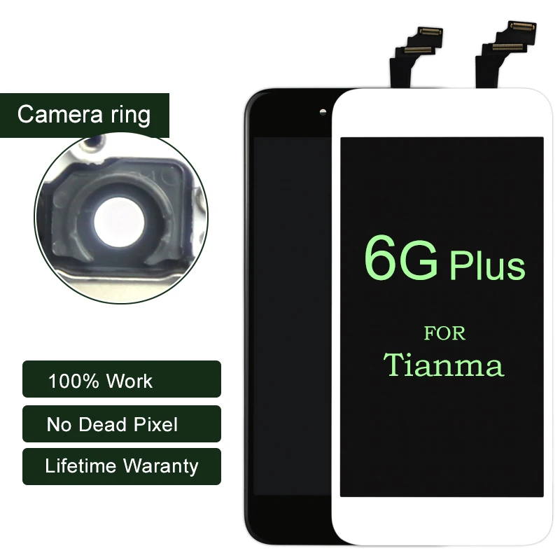 Премиум ESR 10 шт. для iPhone 6 plus ЖК-дисплей для Tianma с сенсорным экраном 5,5 дюйма для iPhone 6 plus ЖК-дигитайзер в сборе