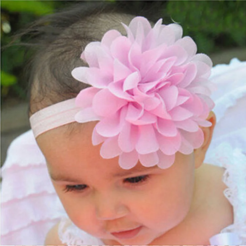 beautiful flower headwear baby elastic 1pc newborn headband flower princess headbands elastic beautiful flower headwear baby elastic 1pc newborn headband flower princess headbands elastic