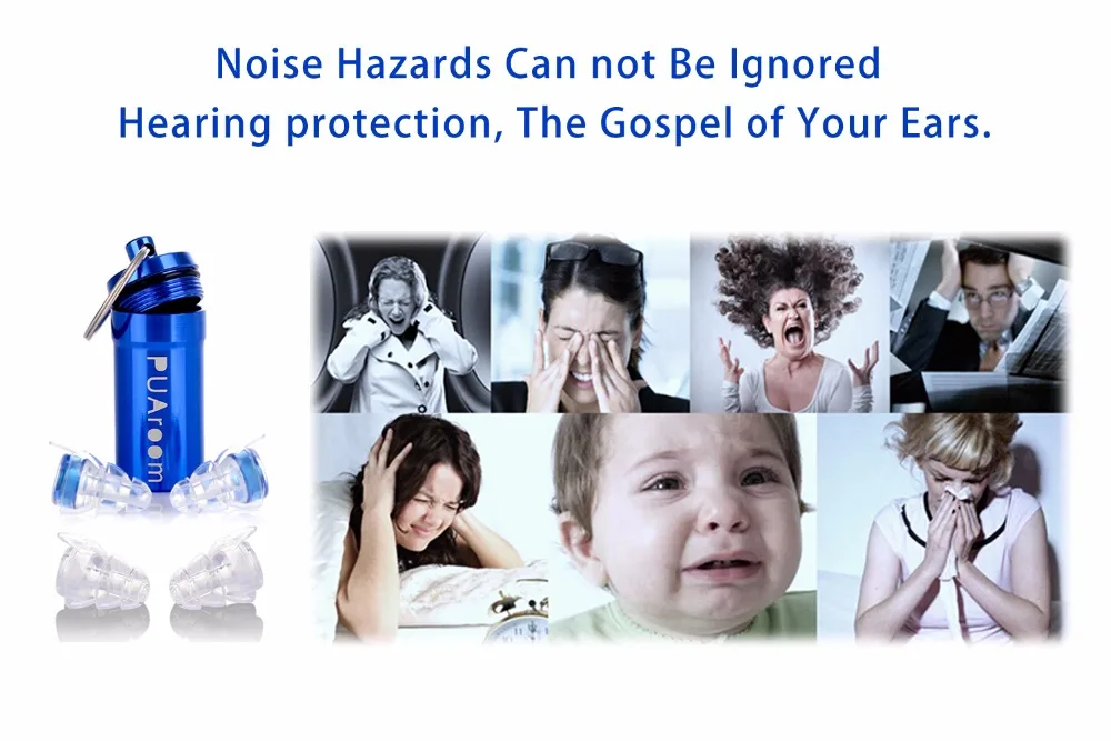 Noise hazard blue