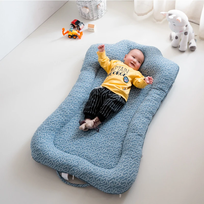 Детская кроватка в кроватке, для новорожденных, увеличивающая рост, для путешествий, складная детская корзина для сна, бионическая кровать, переносная кровать, детская кровать