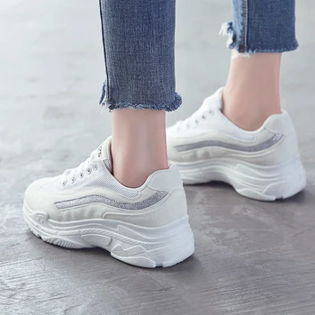 

Women Platform Shoes Women Sneakers Breathable Casual Shoes Ladies Sneakers