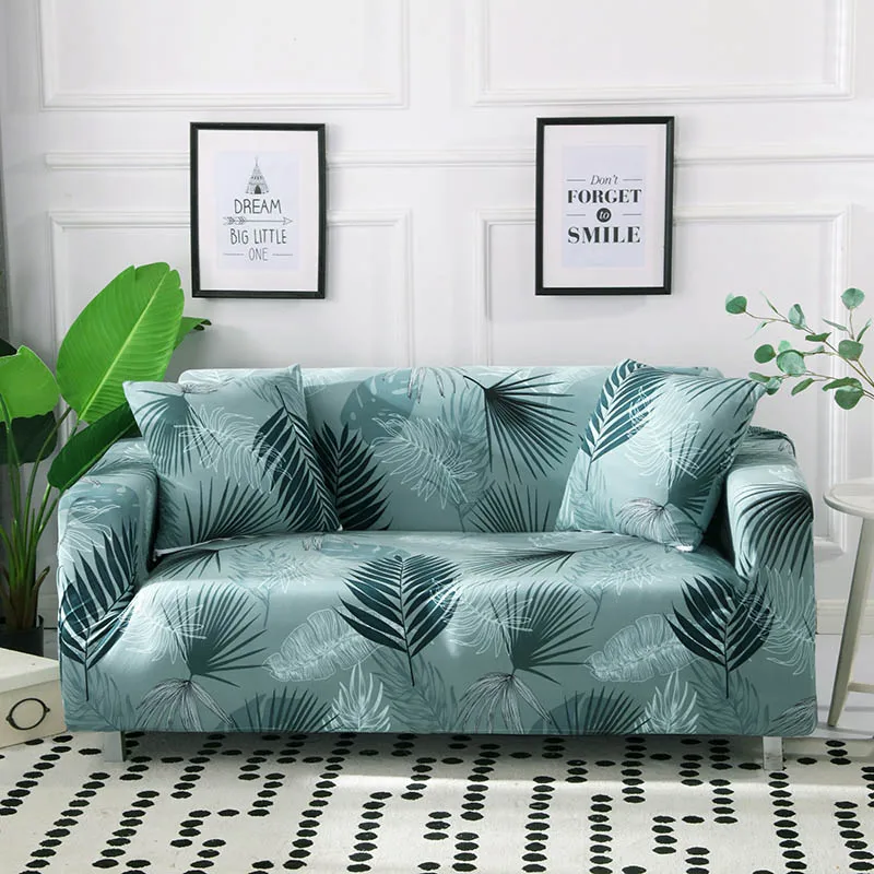 Эластичный чехол для дивана, хлопковая упаковка, все включено, Нескользящие Чехлы для дивана, для гостиной, секционный диван, полотенце, чехол для дивана, 1 шт - Цвет: Color2