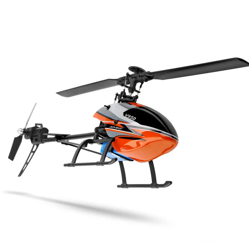 WLtoys V950 большой вертолет с бесщеточным Мотором 2,4 г 6CH 3D6G система бесщеточный беспилотный Радиоуправляемый вертолет RTF