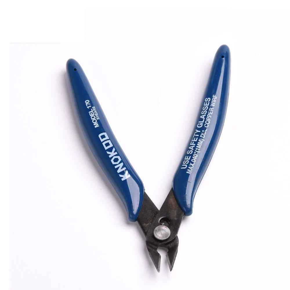 

5pcs/lot Professional 170 Wishful Clamp 5*125mm DIY Precision Electronic Diagonal Pliers Side Cutting Nippers Wire Cutter