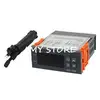 Pantalla LCD de 12V 24V 110V 220V controlador de temperatura de microcomputadora termostato w cabezal de plástico Sensor NTC 2M 50/60Hz STC-1000 ► Foto 1/4