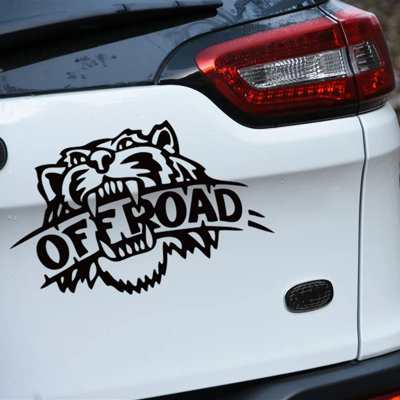 Модные внедорожные наклейки с тигром для JEEP/HONDA CR V/TOYOTA RAV4 автомобильные виниловые