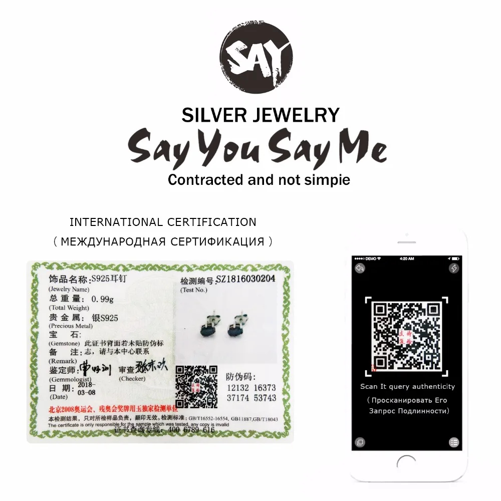 Say-You-Say-Me-925-Sterling-Silver-Zircon-Earrings-Luxury-Silver-Party-Prevent-Allergy-Crown-Earrings-T12