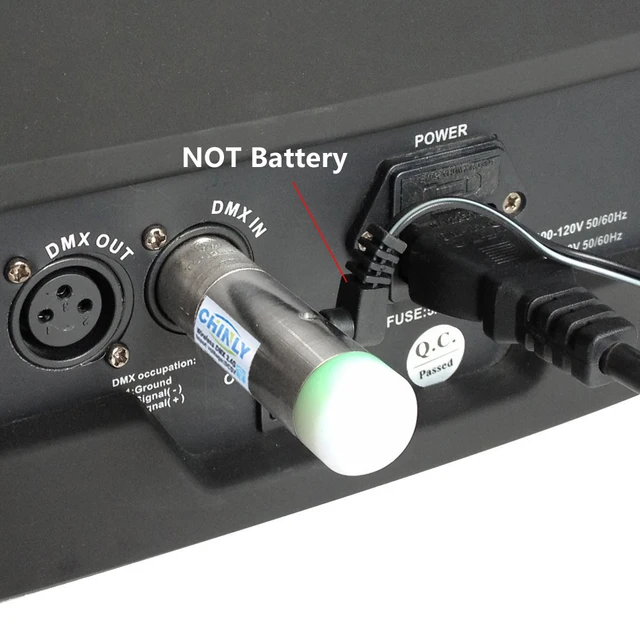 Ricevitore Wireless DMX512 XLR Femmina - Per Luci LED Feste E Spettacoli - Foto 3