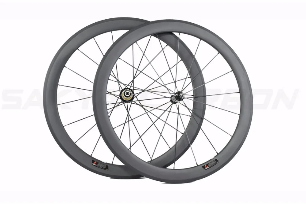 Карбоновые колёса с керамическим подшипником Powerway R36 24/30/35/38/45/50/60/88