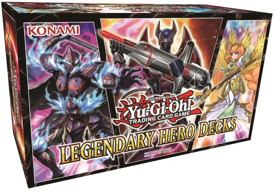 Yugioh карточка английская Подлинная TCG Legendary Hero Подарочная коробка коллекционные карточки для фанатов праздничный подарок