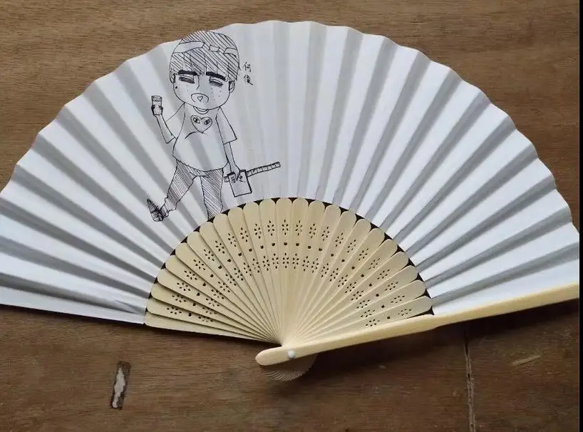 DHL-Free-Shipping-100pcs-Personalized-Silk-wedding-hand-fans-silk-wedding-fans-printing-Holiday-gift (5)