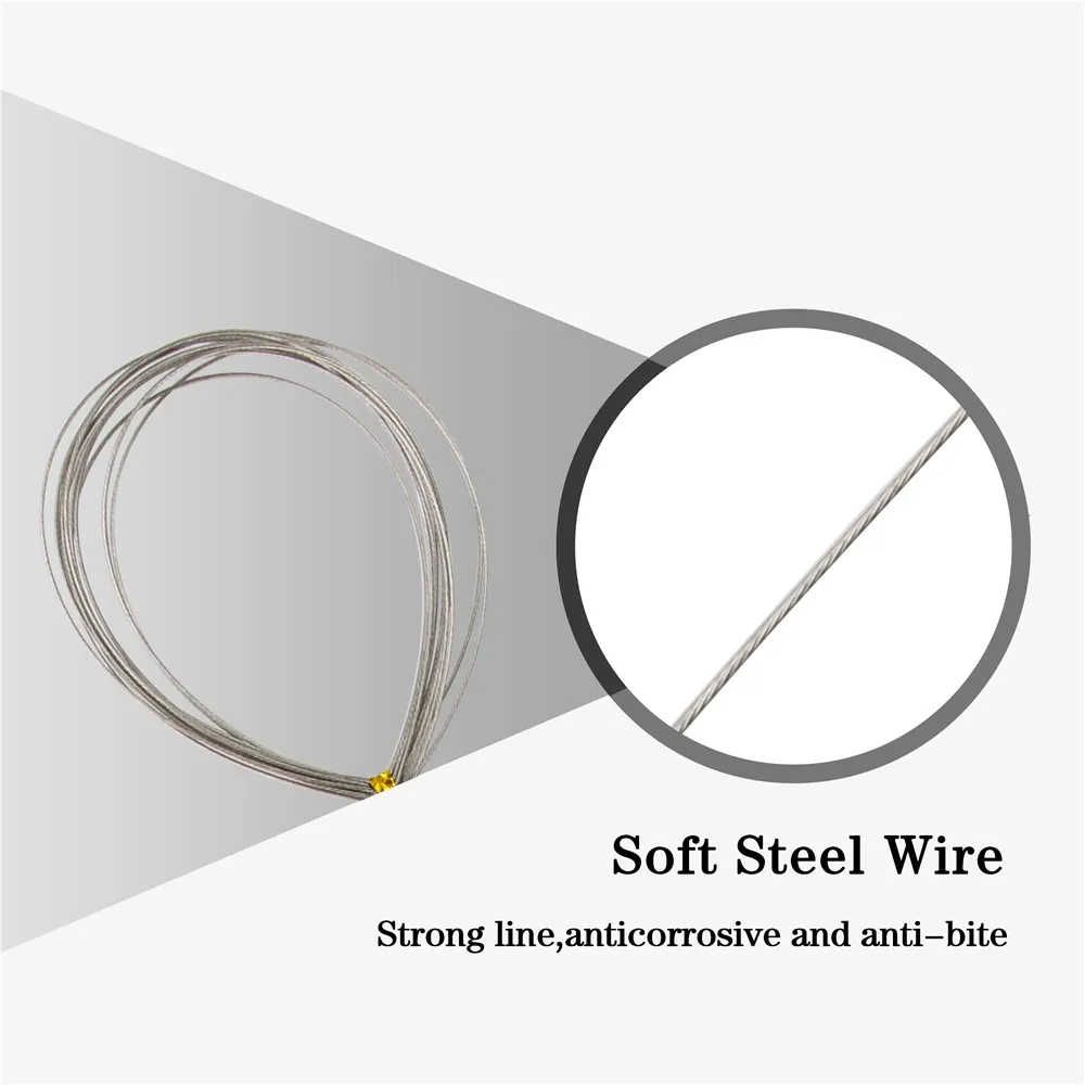 ANTI BITING STEEL WIRE TO PROTECT YOUR FISHING LINE - MOOSE MOON Race –  MOOSE MOONRace