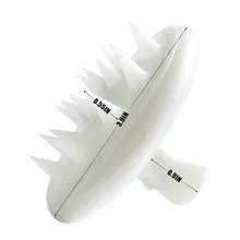 Уход за волосами и укладка домашних животных Массажная щетка собака мягкая силиконовая щетина/Расческа для удаления шерсти домашних животных