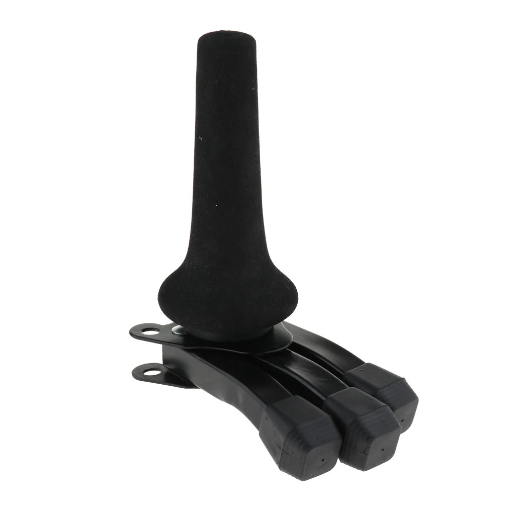 

Practical Tripod Feet Floor Holder Stand Rack Black for Straight Soprano Sax Part