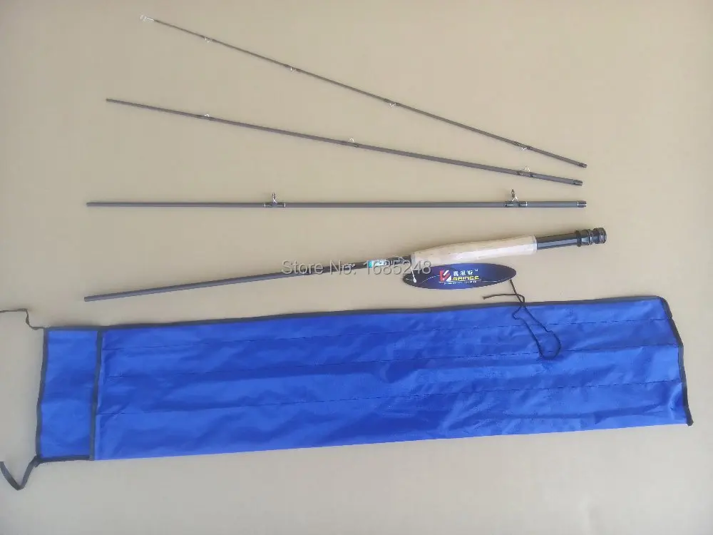2 70 м японский Toray Carbon 4 секции 9 Ƌ # Fly Rod. Рыбалка нахлыстом. Удочка для ловли