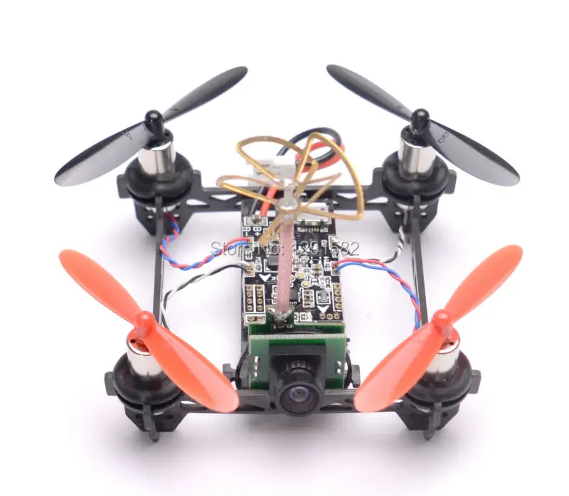 

Mini QX80 80mm FPV Quadcopter Frame Kit + 8520 Motor + F3 V2.0 EVO controller + 5.8G 48CH 25MW 1000TVL camera + 55mm prop