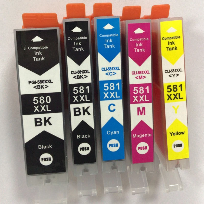 Einkshop совместимые чернильные картриджи для PGI580 CLI581 Canon Pixma TS6150 TR7550 TS8150 TR8550 TS9150