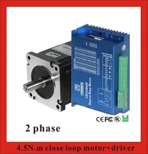 2 phase 4.5N.m Closed Loop Stepper Servo Motor Driver Kit 86J1880EC-1000+2HSS86H 2 phase nema34 4 5nm 566ozf in closed loop stepper servo motor driver kit jmc 86j1880ec 1000 2hss86h