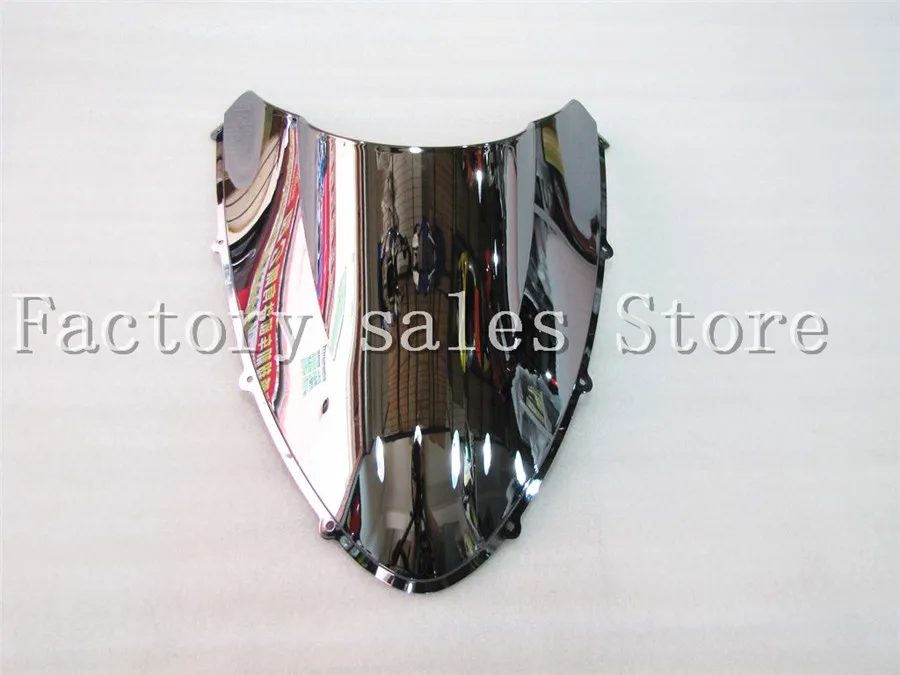 

For Ducati 1098 848 1198 1098S 1198S S 2006-2013 silver Windshield WindScreen Double Bubble 2007 2008 2009 2010 2011 2012