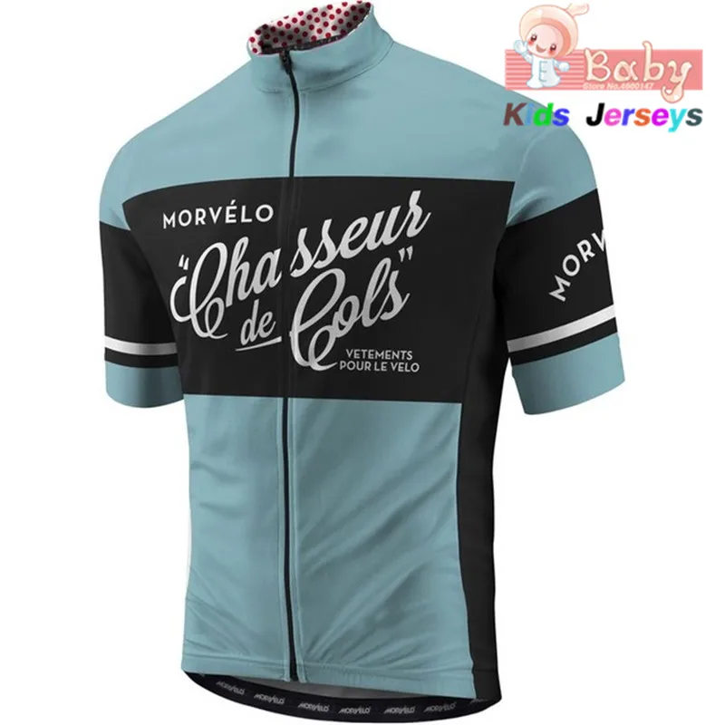 

Kids Summer Morvelo Cycling Jersey Short Sleeve Cycling Shirt Bike Bicycle Clothes Clothing Ropa Ciclismo Mtb Jersey Ciclismo