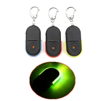 

1 x Wireless 10m Anti-Lost Alarm Key Finder Locator Keychain Whistle Sound With LED Light Anti Lost Key Finder