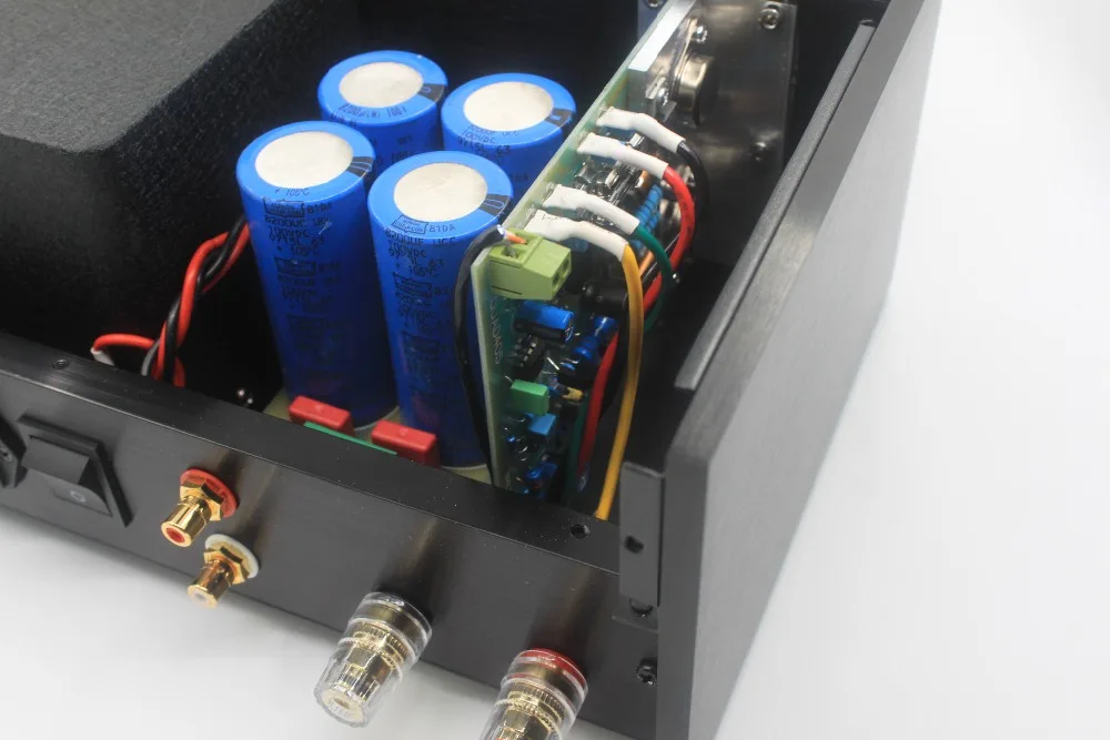 QUAD 405 finished amplifier chassis pure aluminum Amp chassis