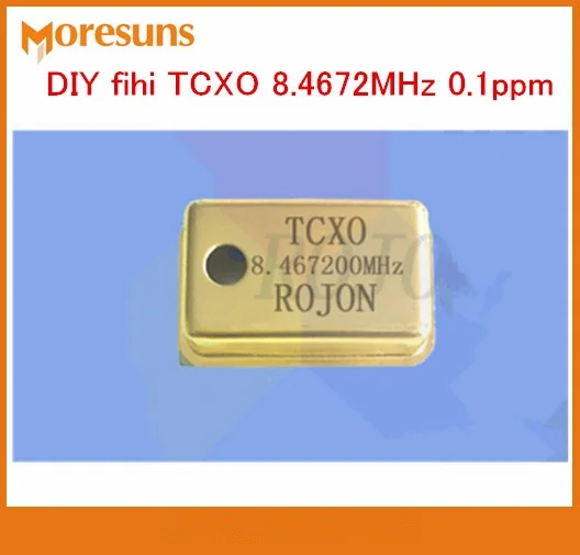 Быстрая Звук DIY фихи TCXO 8.4672 мГц 0.1ppm/27.000 мГц/33.8688 мГц 0.1ppm Позолоченные версия кварцевый генератор