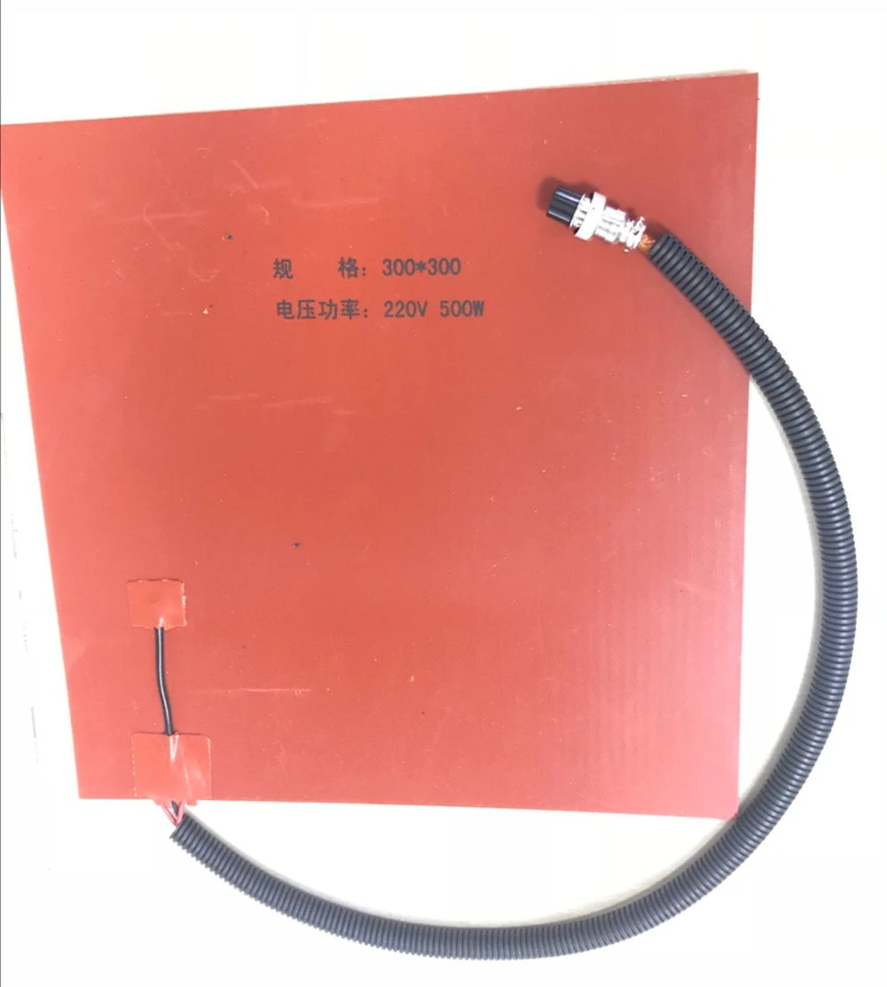 Tanie TEVO Tornado 3D drukarki krzemu ogrzewany łóżko 300*300mm 110 V 220 V z Blass szkła i łóżko naklejki pc film budować powierzchni taką opcję,