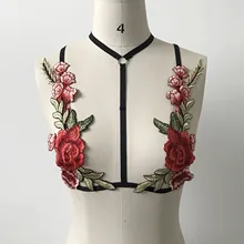 Готический стиль цветок цветочный пэчворк сексуальный жгут для женщины Девушки Леди Аксессуары подвязки