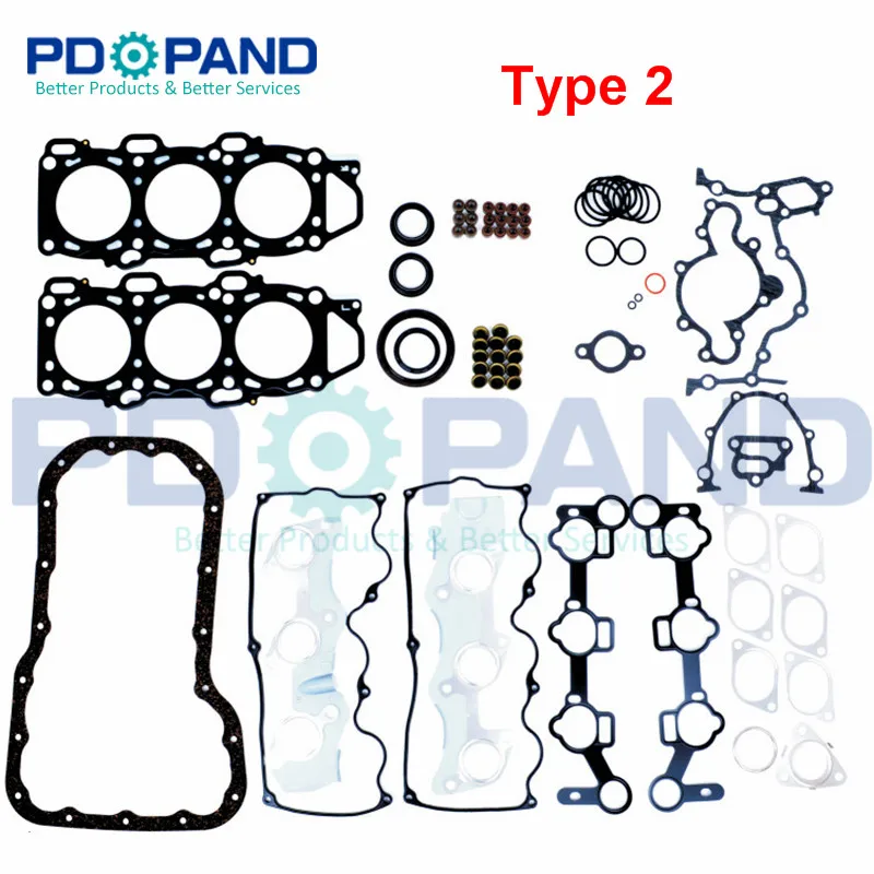 Overhaul Rebuilding Gasket Kit  for Mazda LUCE III HC MPV ILV 929 IV HD 3.0 V6 24V 2954cc 2
