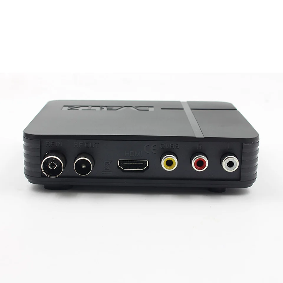 Kebidu HD цифровой эфирный ресивер телеприставка мультимедийный плеер DVB-T2 с пультом дистанционного управления совместимый для ТВ ресивера