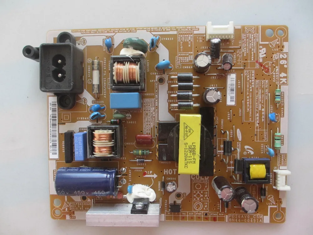 

New Original 26" 4K Power Board For Samsung PD26AV0_CSM PSLF360A04A BN44-00491A