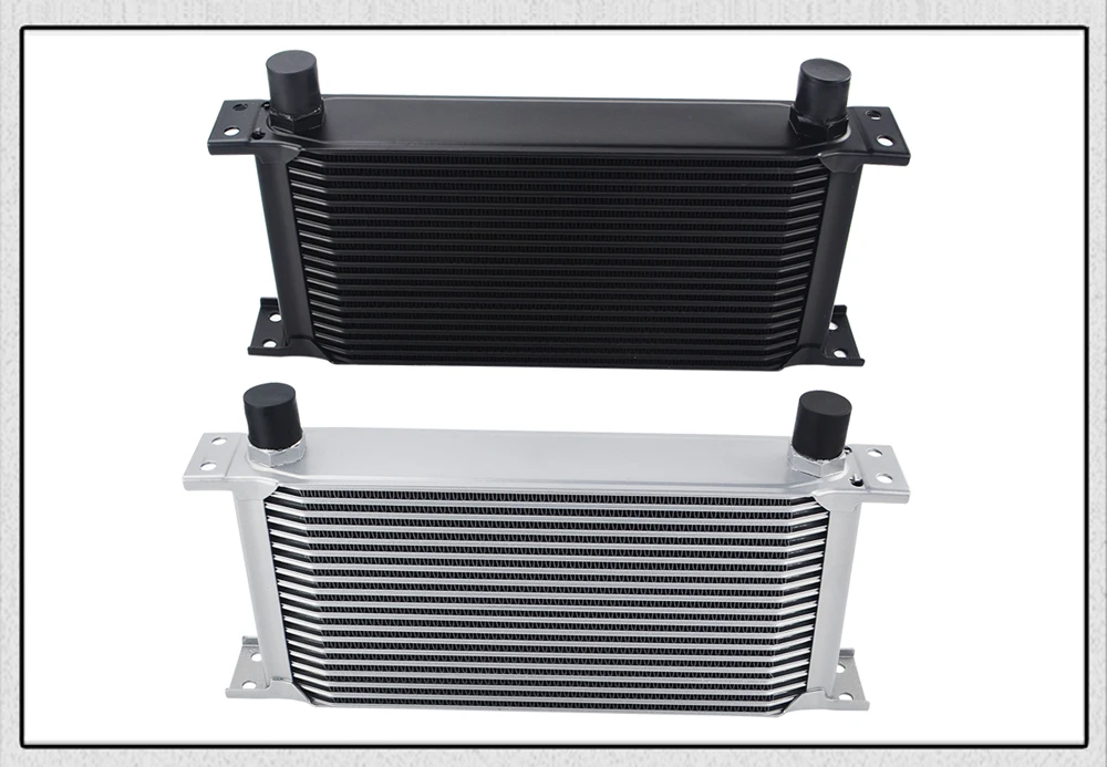 Universal para Óleo Linhas + Filtro de Óleo + Sanduíche de Nylon em Aço Kit com 19 An10 com Adesivo Pqy + Caixa Cooler Inoxidável Trançado Mangueira Kit 22 Automóveis e motos