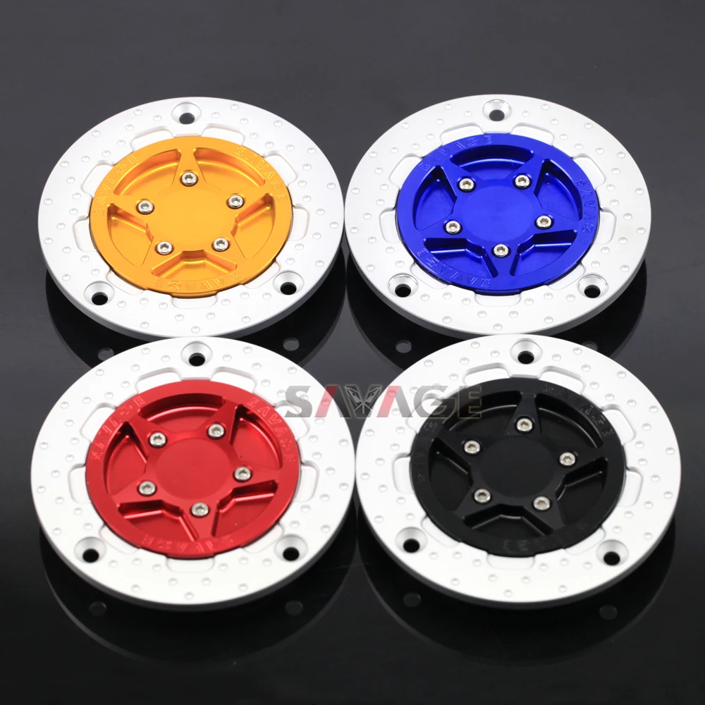 CNC Gas Fuel Tank Cap Cover For YAMAHA XT660 XT660R XT660X XT660Z