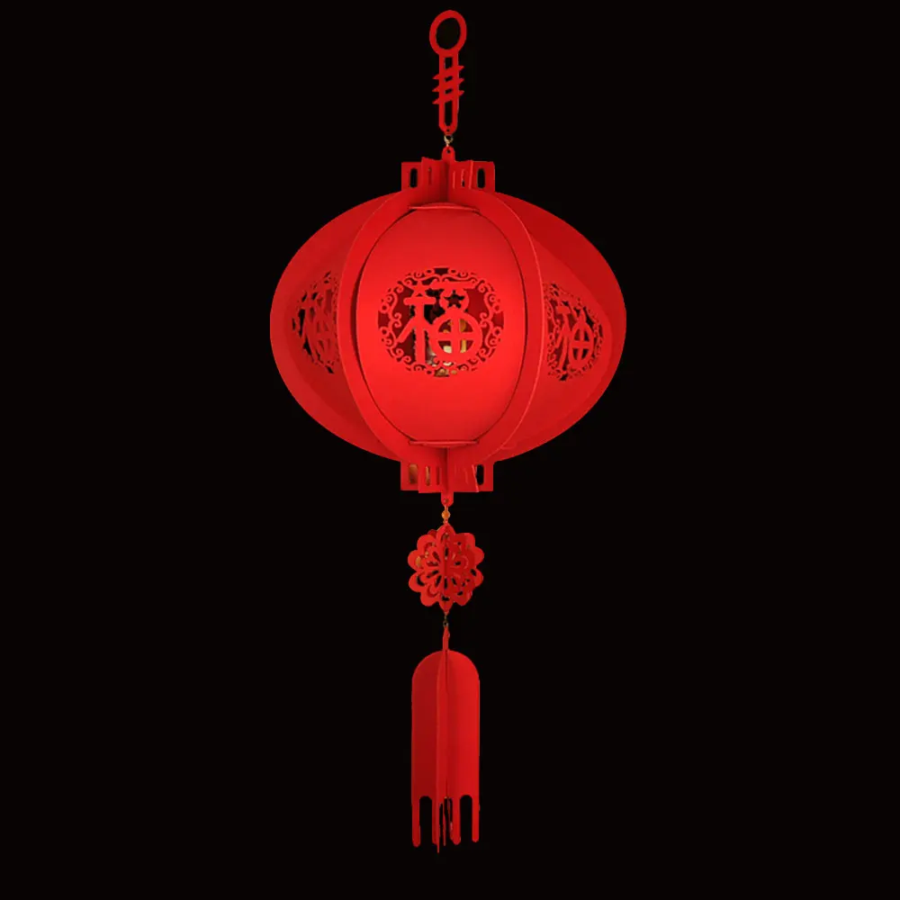 

Lucky Lantern Chinese Red Lantern Traditional Chinese Lantern Decorate Assembly Home Decoration Hanging Festivous