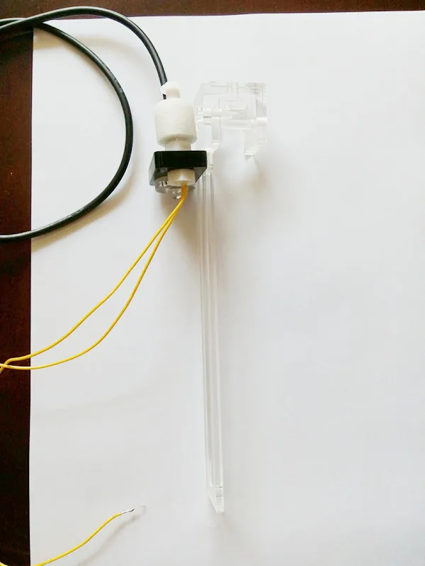 Auto top off ATO sensor holder with float switch and optical water level sensor 