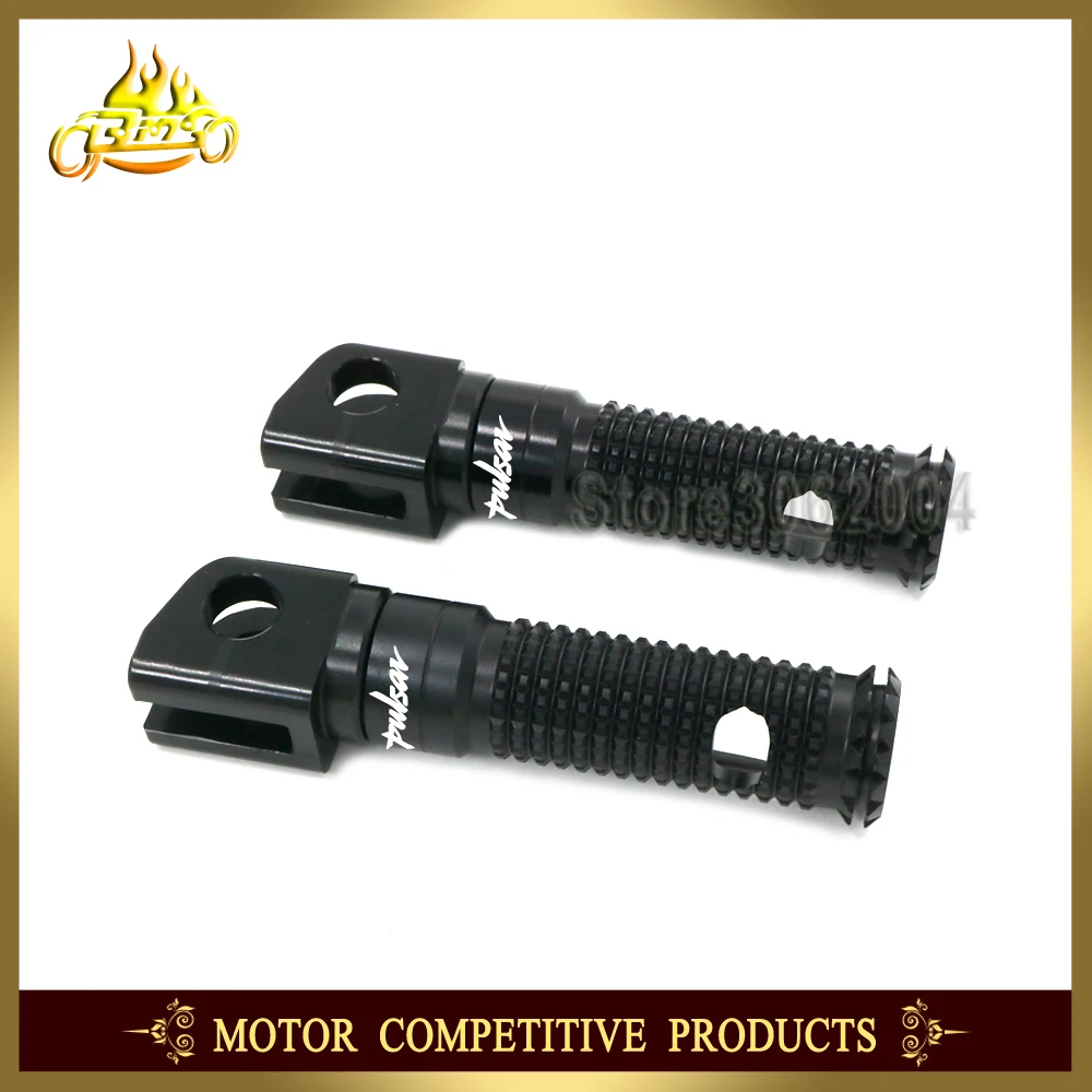 

Rider Front Foot Pegs Footrest Adapter Motorcycle Accessories For Bajaj Pulsar 200 NS 2012 - 2015 2014 200 RS / AS 2015 - 2016