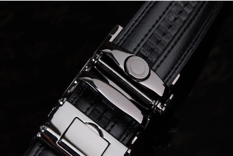 best belts for men [DWTS]Men Belts Metal Automatic Buckle Brand High Quality Belts for Men Famous Brand Luxury Work Business Strap holeless belt