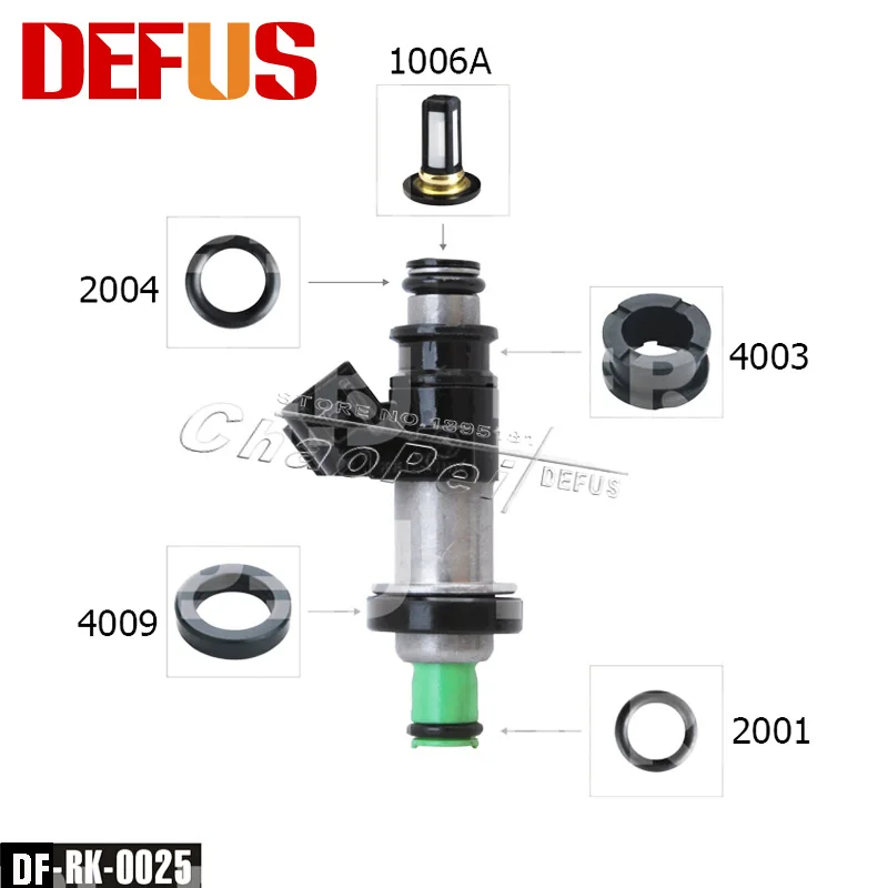 

Высокое качество 50 штук пакет 5 пакетов топливный инжектор фильтр уплотнительное кольцо уплотнение Автозапчасти для ремонта комплект 06164P8EA00 завод Китай лучшие продажи