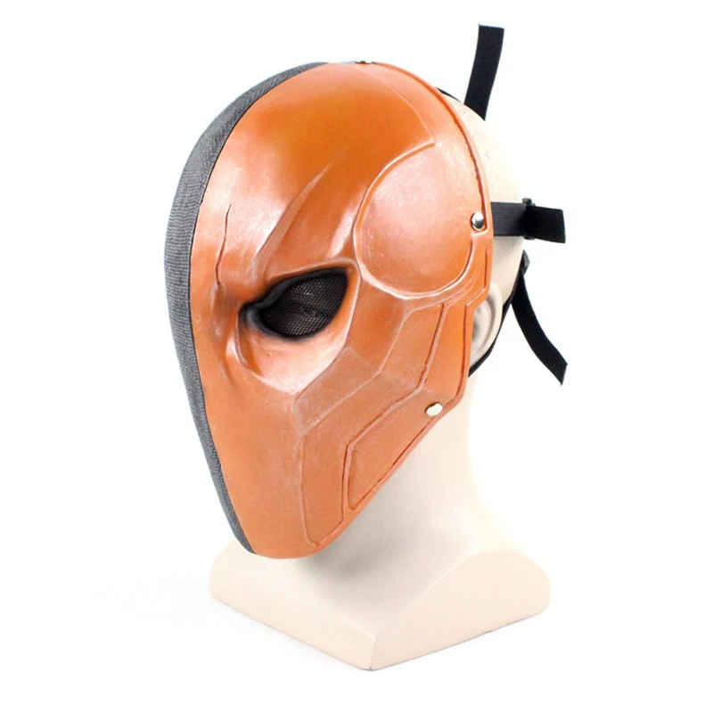 

Arrow Deathstroke latex Mask Arrow Season 5 Cosplay latex Helmet Costume Props Fancy Dress for Halloween Show Prop