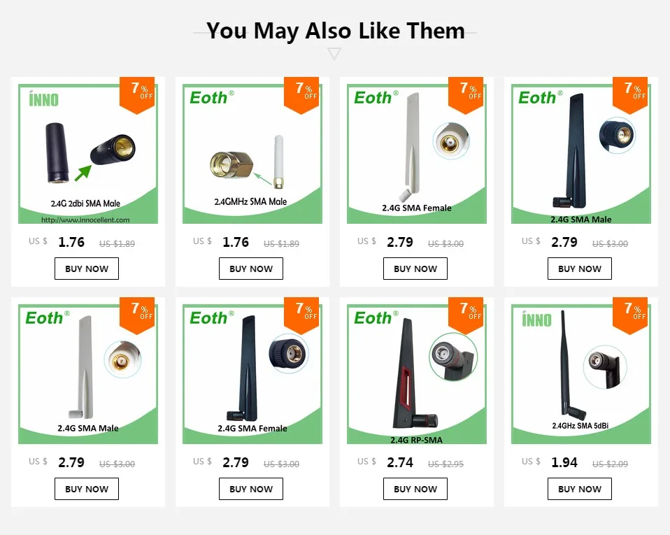 2 шт 2,4 ГГц антенна wifi RP-SMA разъем 2~ 3dbi 2,4 ГГц антенна wi fi антенна направленная 2,4G антенны fo беспроводной маршрутизатор