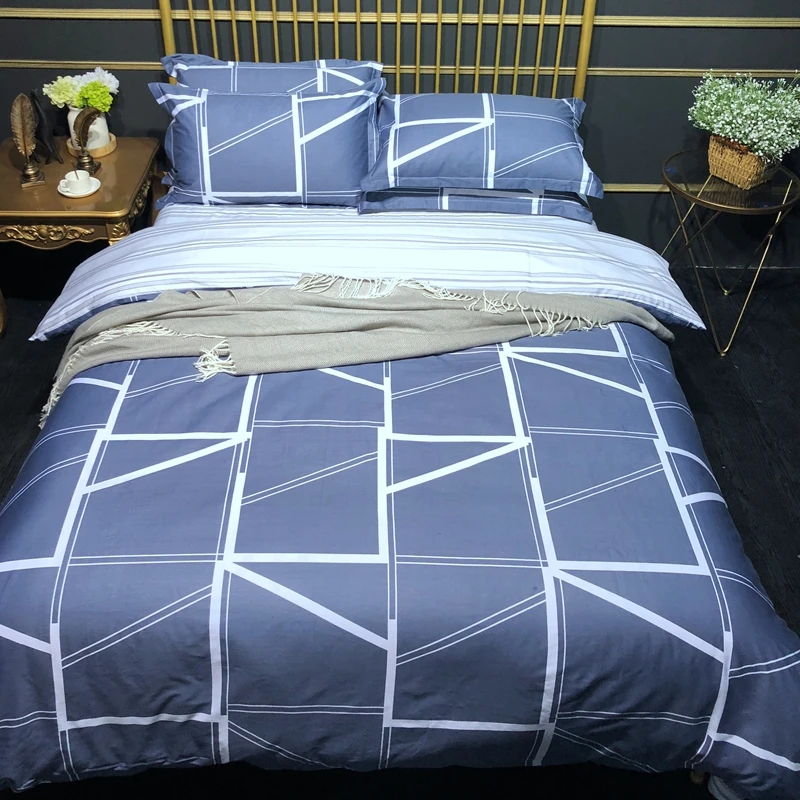 

DIFUNINA Ropa De Cama 4 pcs Cotton Twill Printing Bedding Set Cotton Cartoon Bed Sheet Pillowcase Duvet Cover Home Textiles