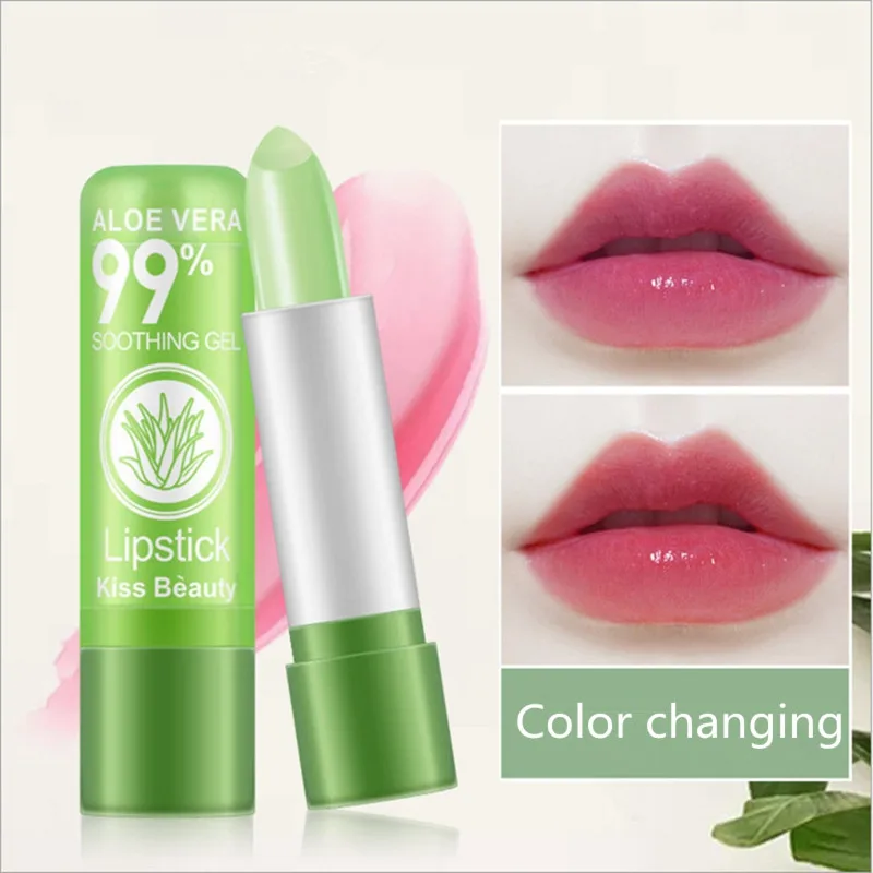 1PC Moisture Melt Lip Balm Long Lasting Color Changing Lipstick Aloe