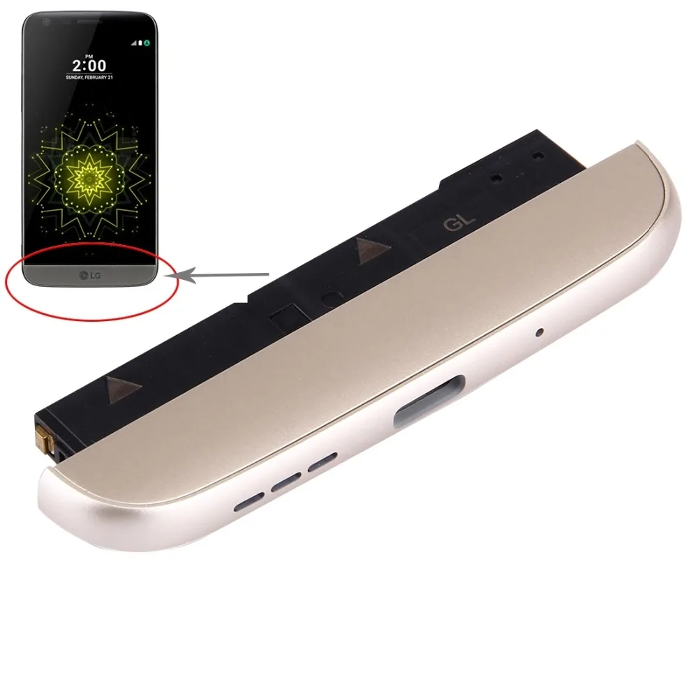IPartsBuy(зарядная док-станция+ микрофон+ динамик звонка зуммер) Нижний модуль для LG G5/VS987/LS992/F700L/H840/H850