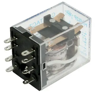 HH52P DC 24V Coil 8 Pin General Power Relay DPDT 5A 240VAC 28VDC | Обустройство дома
