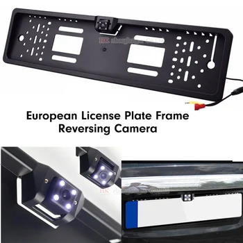 

Factory 170 Wide Angle Waterproof Europrean / Russis Car License Plate Reverse Backup Night Vision Camera